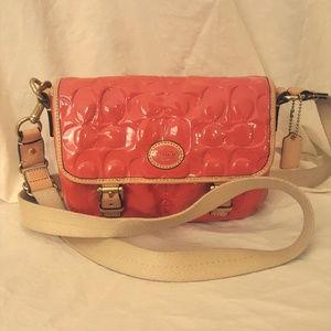 COACH Mini Crossbody (Signature Embossed Leather)